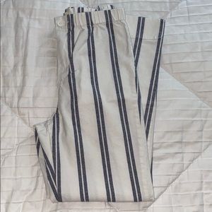 John Galt- Brandy Melville Striped Tilden Pants